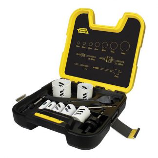 Alpha White Pointer electrician's holesaw kit - 11 piece - photo