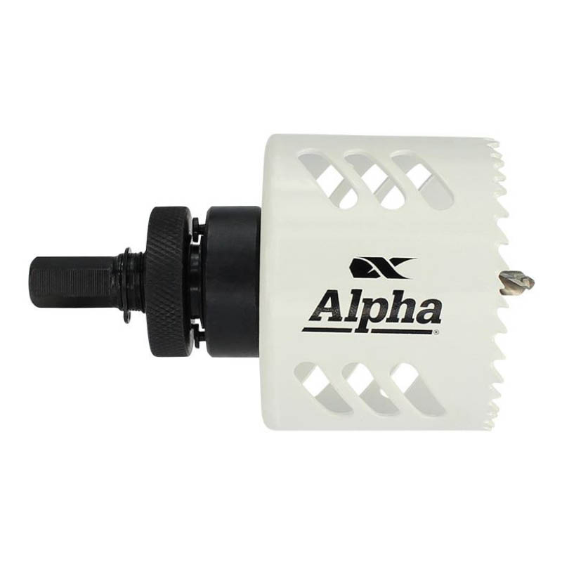 Alpha White Pointer electrician's holesaw kit - holesaw - photo