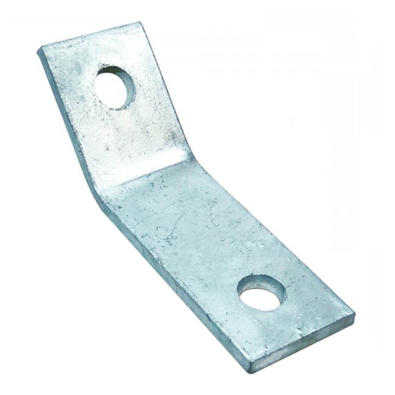 Angle brackets - 45 degree fittings - 2 holes - photo