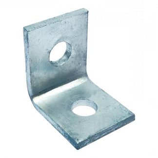 Angle brackets - 90 degree fittings - 2 holes - photo