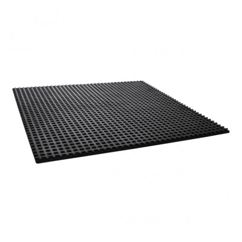 Anti-vibration waffle pads - rubber mats - photo