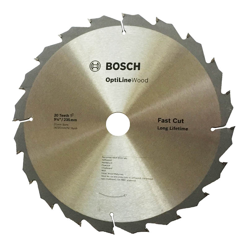 Bosch Optiline circular saw blades - for wood - photo