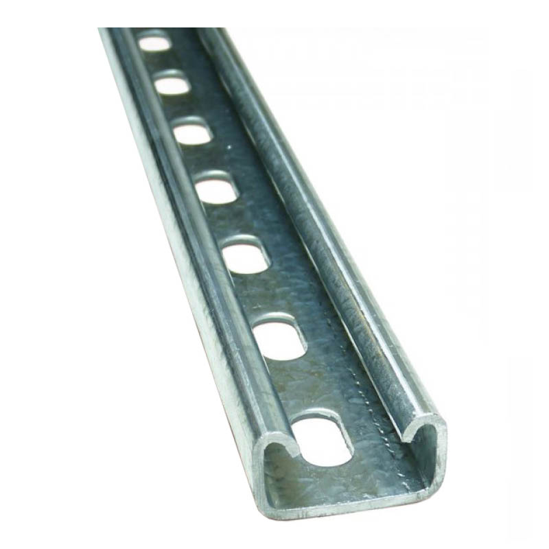 Channel - slotted - 41x22mm - photo