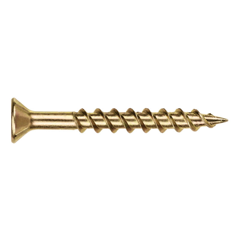 Chipboard screws - phillips countersunk head - coarse thread - needle point