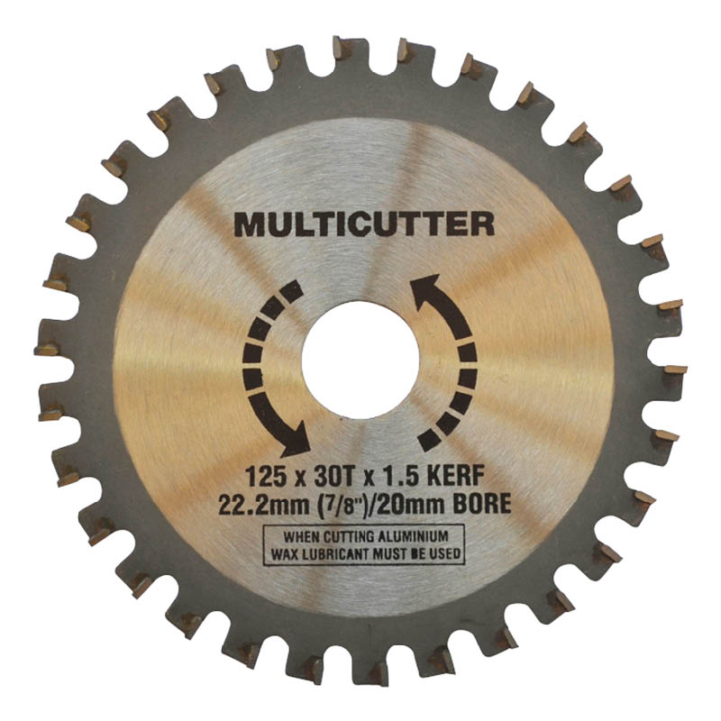 Craftmaster multicutter saw blades - for plastic, aluminium, timber & fibreglass - photo