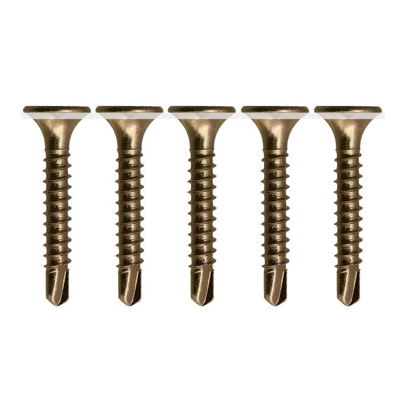 Drywall screws - phillips bugle head - fine thread - drill point - collated - photo