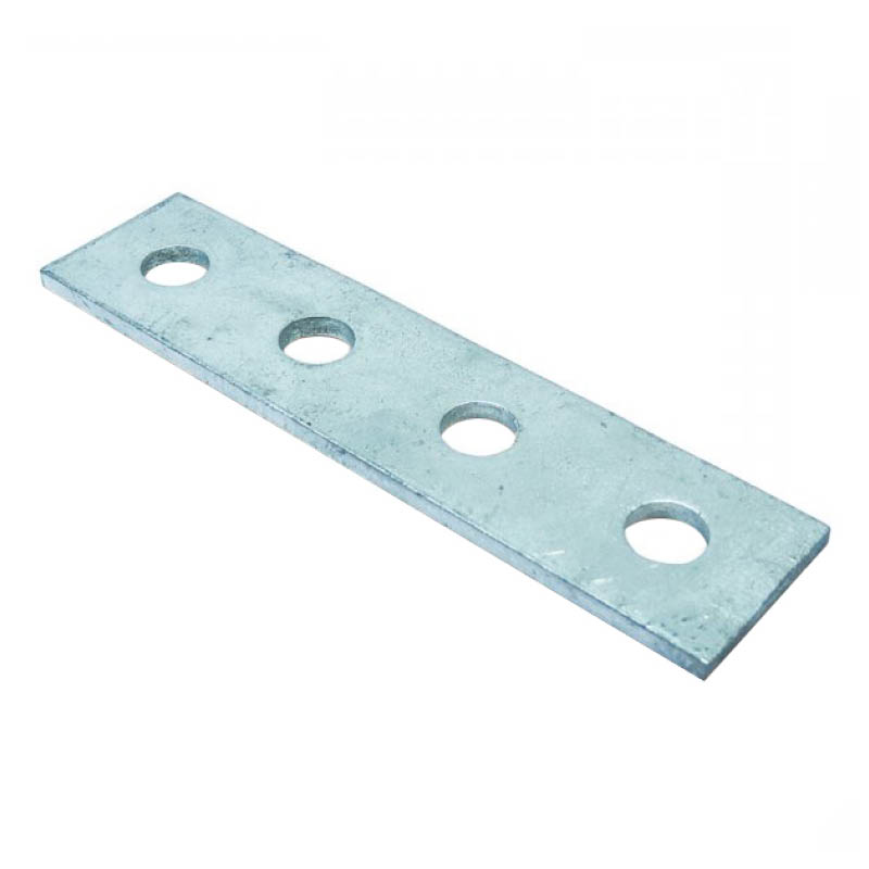 Flat plates - straight fittings - 4 holes - photo