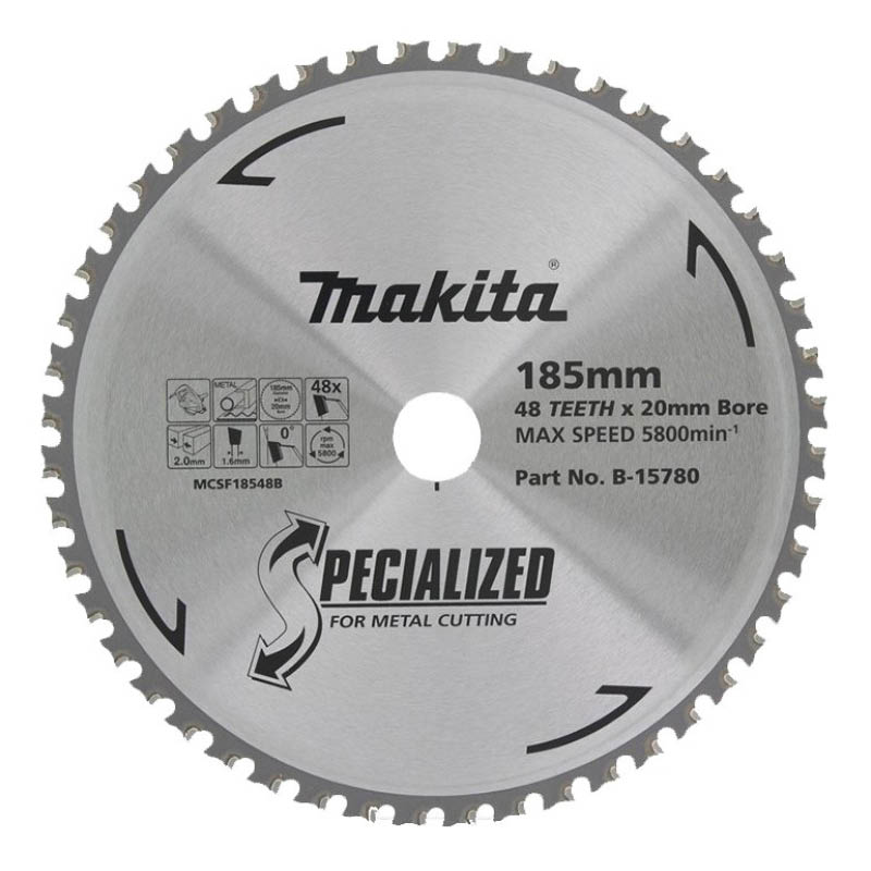 Makita cold saw blades - for metal - photo