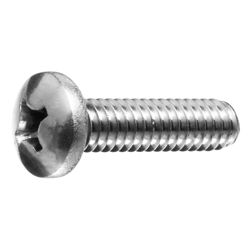 Metal thread screws - phillips pan head - photo