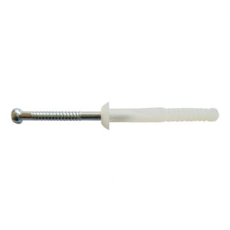Nail-in anchors - mushroom head - nylon body with metal pin - photo