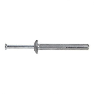 Nail-in anchors - mushroom head - zinc body with metal pin - photo