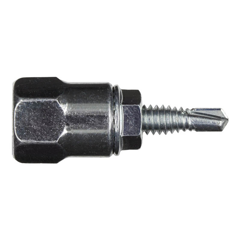 Powers Vertigo vertical threaded rod hangers - self drilling - for metal - photo