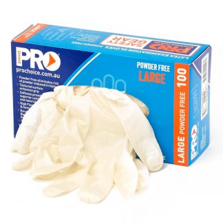 ProChoice disposable gloves - powder free latex - photo