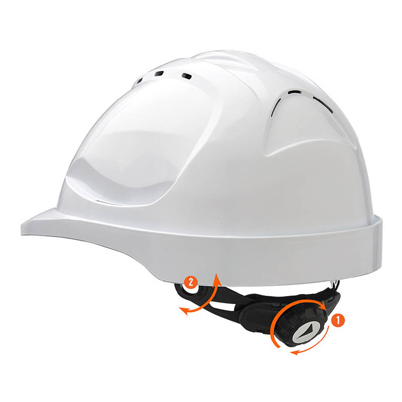ProChoice hard hat ratchet harness - directions - photo