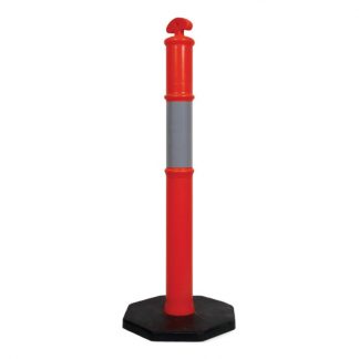ProChoice high visibility bollard with base - photo