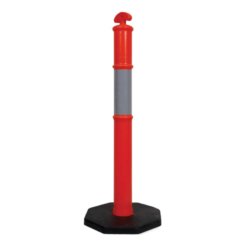 ProChoice high visibility bollard with base - photo
