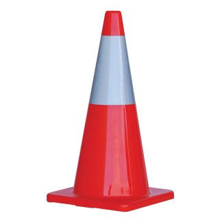 ProChoice high visibility traffic cones - with reflective strip - photo