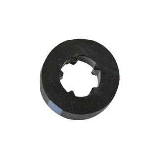 Fluted washers - rubber seals for roofing screws - photo