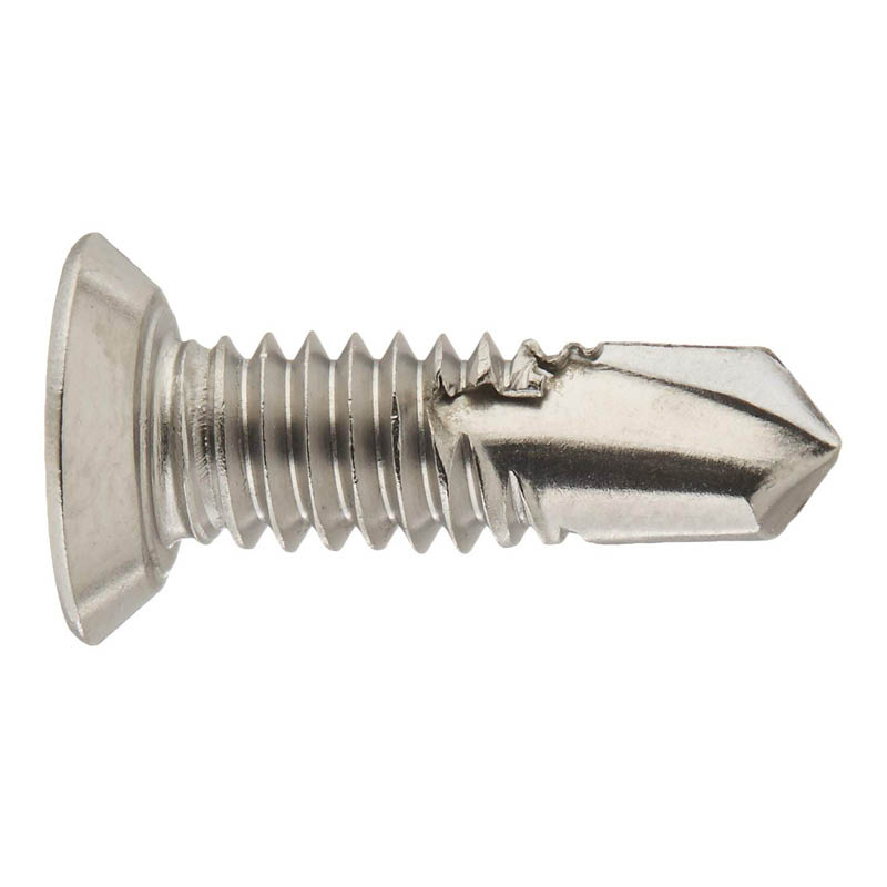 Self drilling screws for metal - phillips undercut countersunk head - drill point - photo
