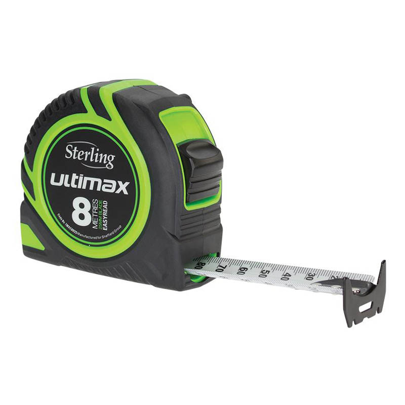 Sterling Ultimax tape measure - easy read - photo
