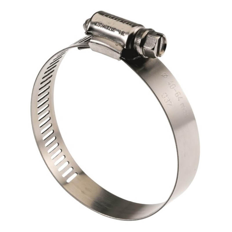 Tridon hose clamps - perforated band - regular clamp - photo
