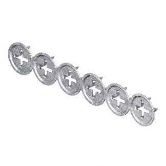 Tuff foil fasteners - round - photo