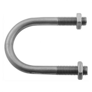 U bolts - round - with nuts - photo