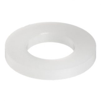 Washers - flat round - nylon - photo