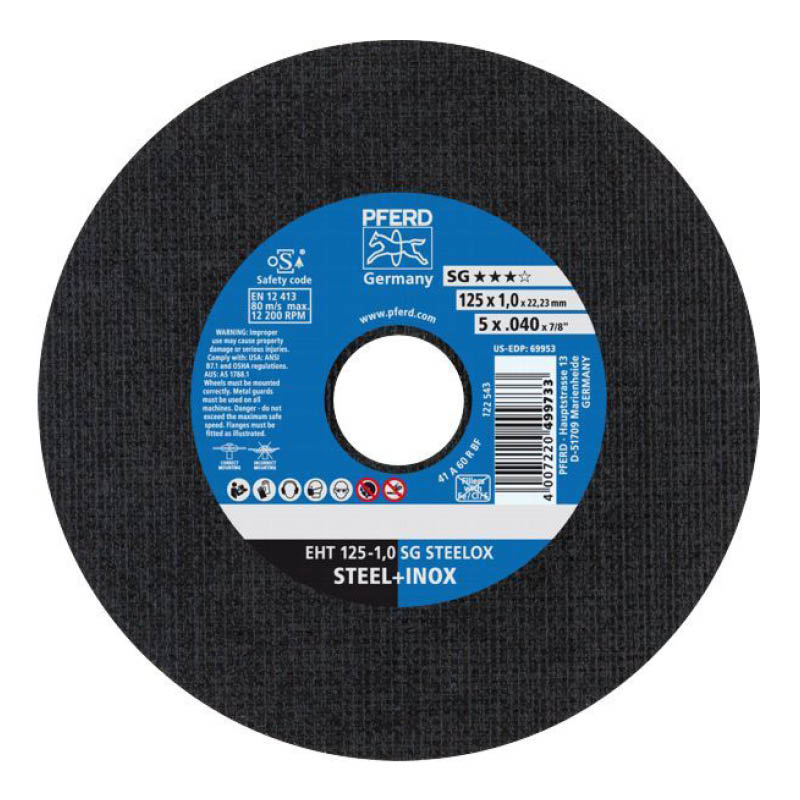 Pferd cut-off wheels - thin cutting discs - stainless steel photo