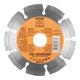 PFERD diamond cut-off blades - segmented rim photo