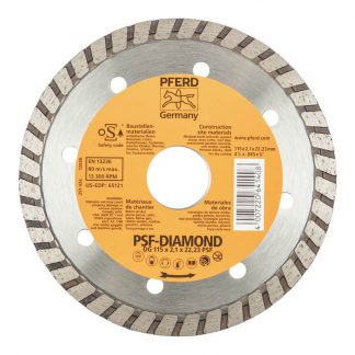 PFERD diamond cut-off blades - turbo rim photo