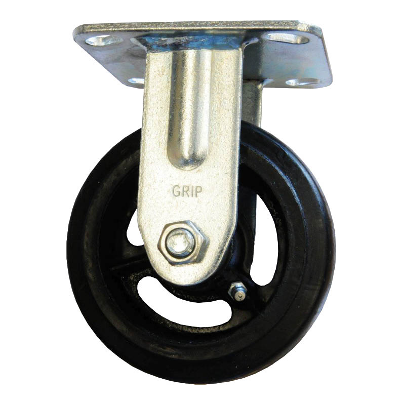 Plate castors - rigid photo