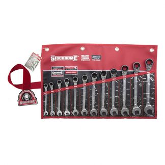 Sidchrome geared spanner set - 12 piece photo