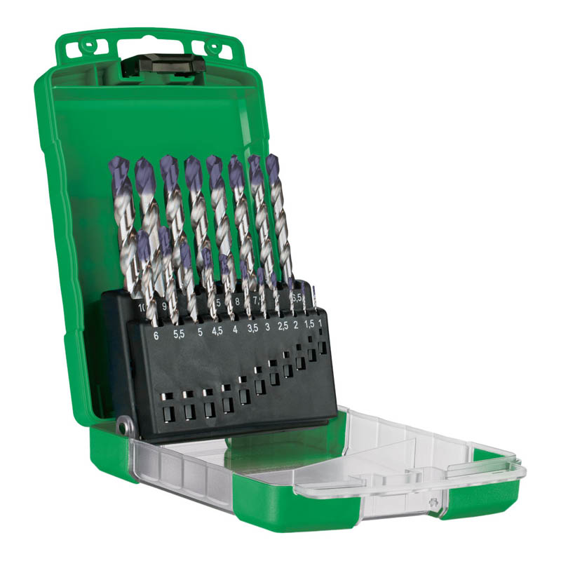 Sutton Tools Viper Plus jobber drill bit set - 19 piece photo