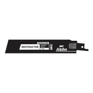 Alpha Destructor Demolition reciprocating saw blades - for metal photo