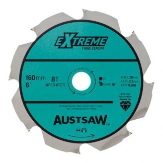 Austsaw circular saw blades - PCD tooth - for fibre cement photo