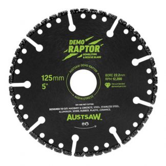 Austsaw diamond blades - bonded diamond rim - for demolition photo