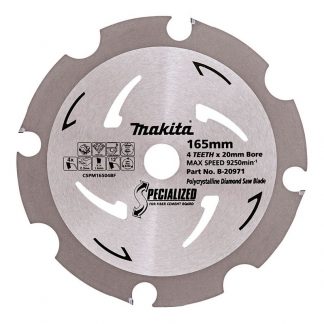 Makita circular saw blades - PCD tooth - for fibre cement photo
