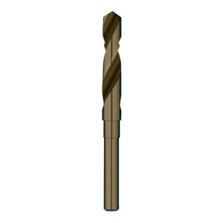 Alpha cobalt reduced shank drill bits - for hard metal photo