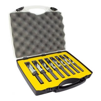 Alpha reduced shank drill bit set - 8 piece - for metal photo
