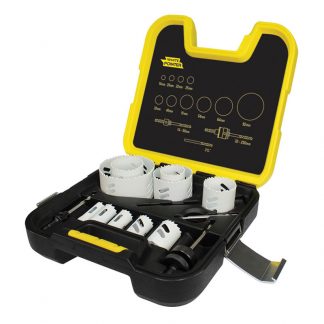 Alpha White Pointer tradies holesaw kit - 13 piece photo