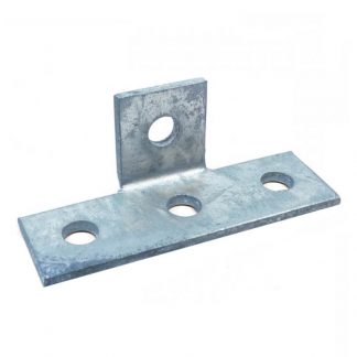 Angle brackets - 90 degree centre fittings - 4 holes photo