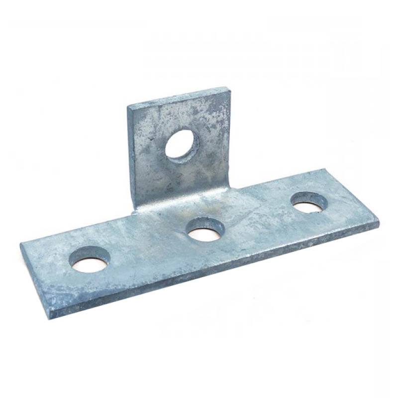Angle brackets - 90 degree centre fittings - 4 holes photo