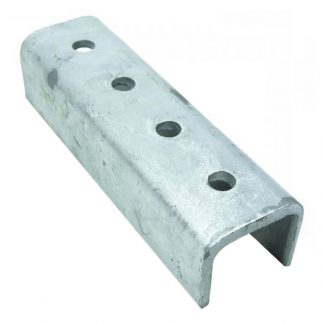 Angle brackets - U shape fittings - 4 holes - for 41 x 41mm photo