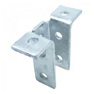 Angle brackets - wing shape fittings - 8 holes photo