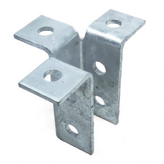 Angle brackets - wing shape fittings - 9 holes photo