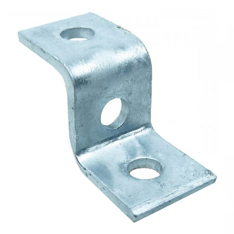 Angle brackets - Z shape fittings - 3 holes photo