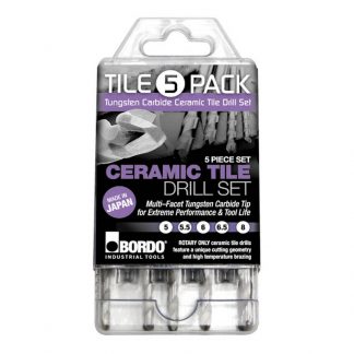 Bordo ceramic tile drill set - 5 piece photo
