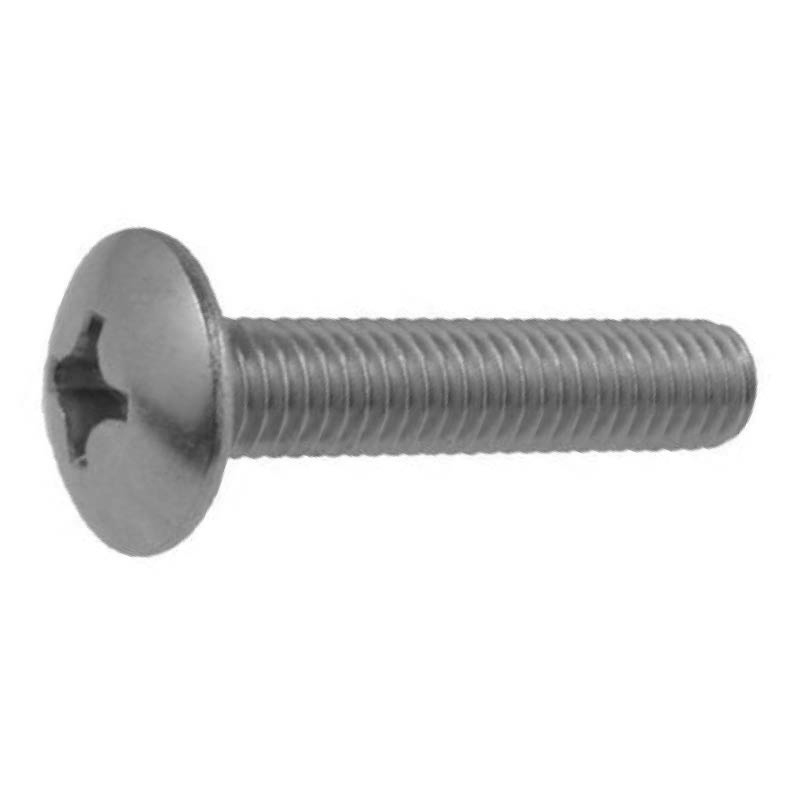 Metal thread screws - phillips mushroom head photo