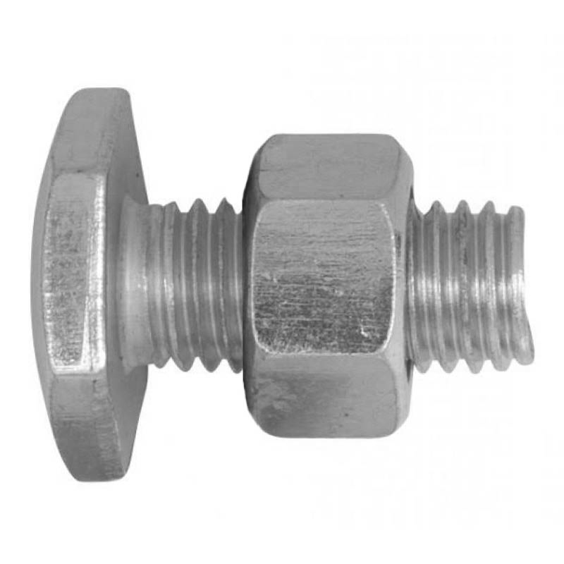Purlin bolts - hex fascia head - with nuts photo